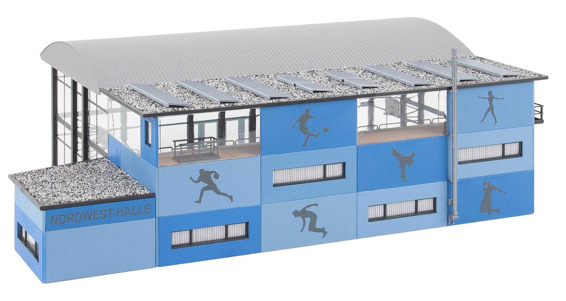 Mini 現貨 Faller 130613 HO規 體育館.雷射切割