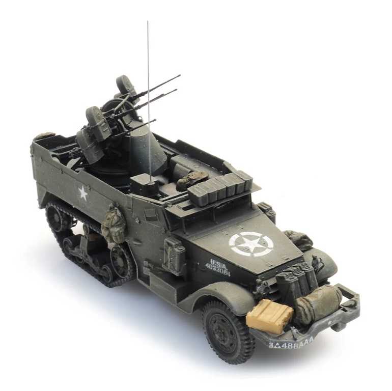 Mini 預購中 Artitec 6870565 HO規 美軍 M16半履帶防空履帶車