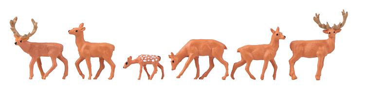 Mini 現貨 Faller 151907 HO規 Red deer 鹿