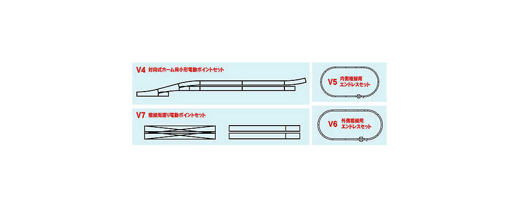 Mini 現貨 Kato 20-865 N規 （V6) 外側複線用線路組