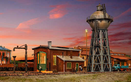 Mini 現貨 Vollmer 43000 HO規 車站旁的裝置