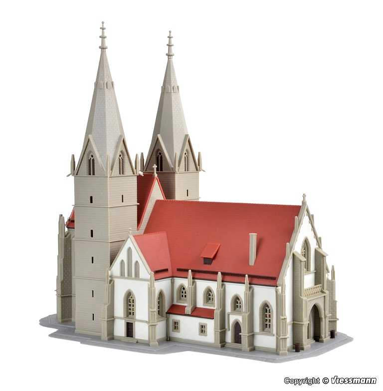 Mini 現貨 Kibri 36818 Z規 Church Oberhofen-Göppingen 奧伯霍芬教堂.套件