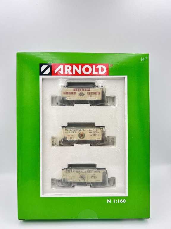 Mini 現貨 Arnold HN6020 N規 貨櫃車組.3輛 Set2 EP.II