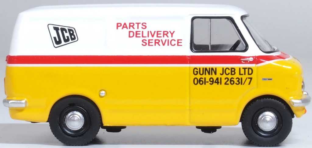 Mini 現貨 Oxford 76CFV001 1:76 Gunn JCB 貝德福 CF 貨車