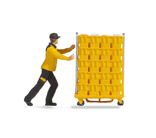 Mini 現貨 Noch 16523 HO規 小場景.郵差