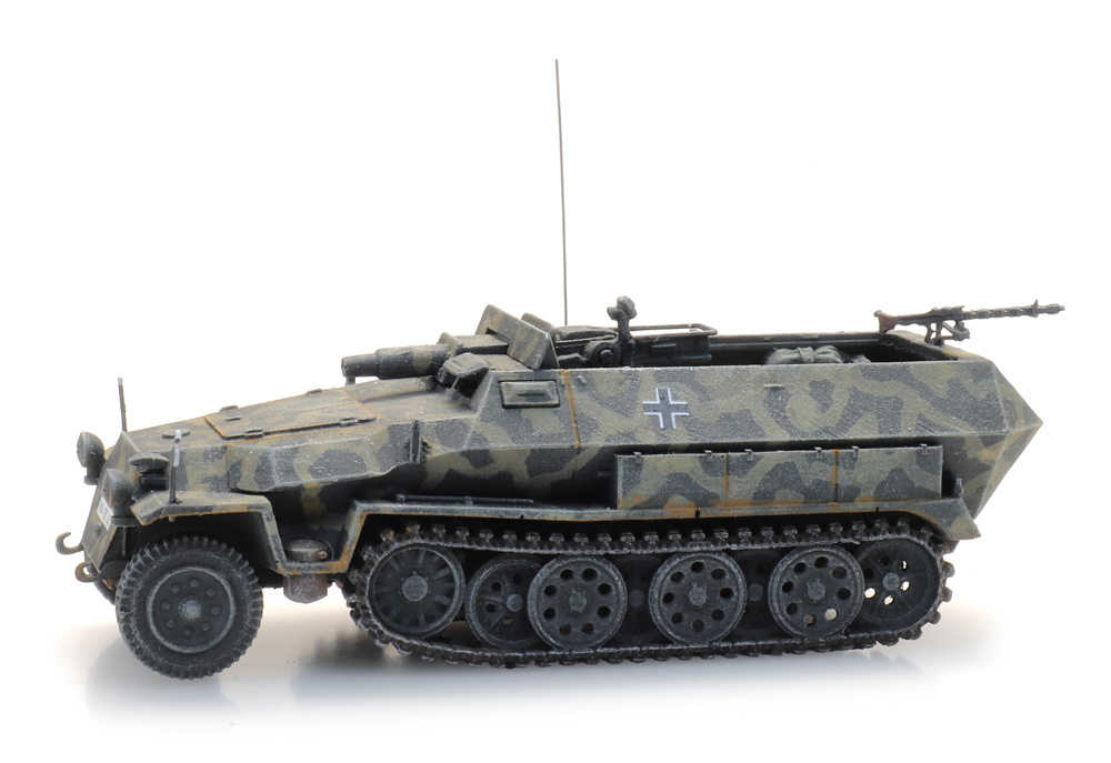 Mini 現貨 Artitec 6870521 HO規 Sd.Kfz. 251/9 Ausf. 半履帶車.迷彩灰
