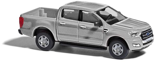 Mini 現貨 Busch 52807 HO規 Ford Ranger, 福特皮卡車, 銀色