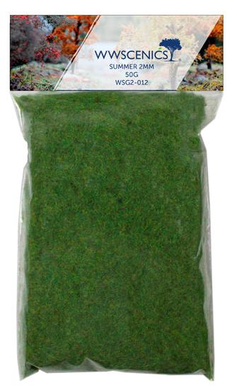 Mini 現貨 WWScenics WSG2-012 2mm 夏季草粉.50g