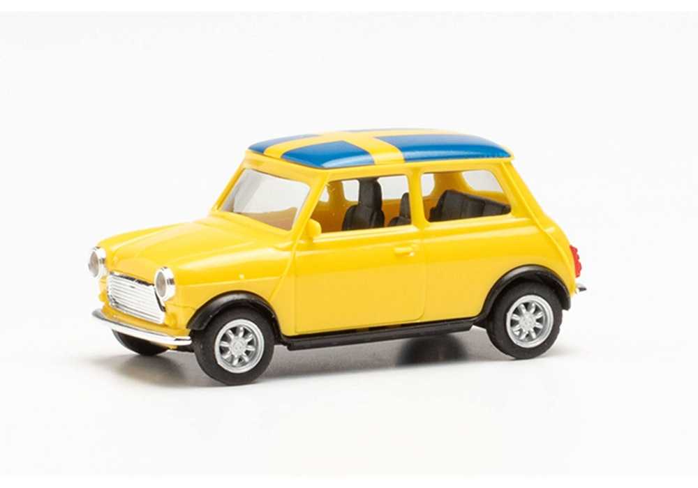 Mini 現貨 Herpa 420723 HO規 Mini Cooper EM 2021 瑞典 汽車