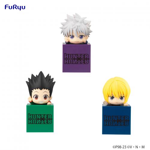 預約商品 23年1月 FURYU HUNTER×HUNTER 獵人 桌緣公仔 套組(小傑＆奇犽＆酷拉皮卡)0921