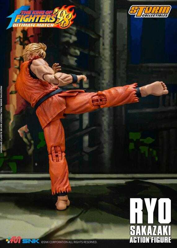 【台中金曜】店鋪現貨 不挑盒況 Storm Toys 1/12 KOF 拳皇98 Ryo 阪崎亮 坂崎獠