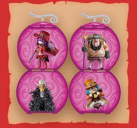 【台中金曜】6月 萬代 扭蛋 航海王 惡魔果實 革命軍軍隊長 全4款【已截止】