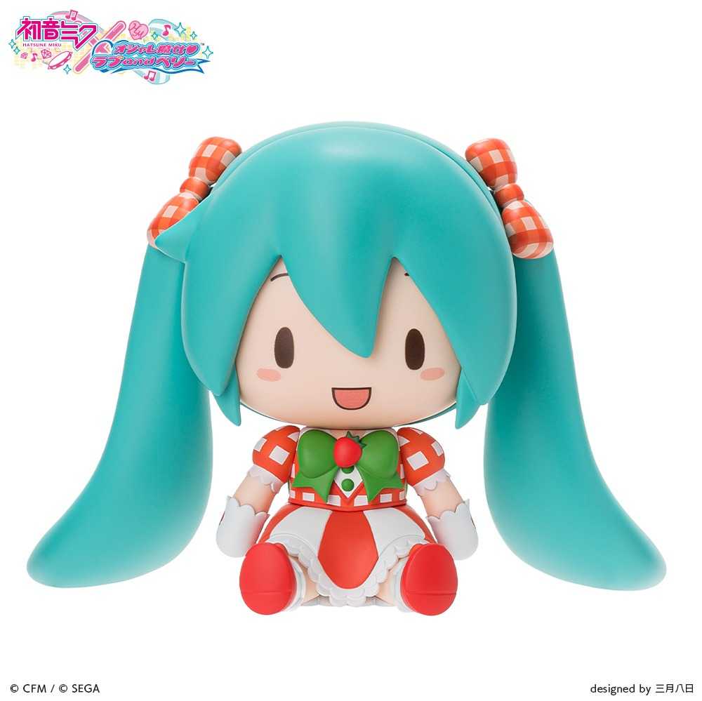 【台中金曜】11月 SEGA 初音未來ｘ時尚魔女 迷你坐姿公仔 可愛草莓Ver 0426