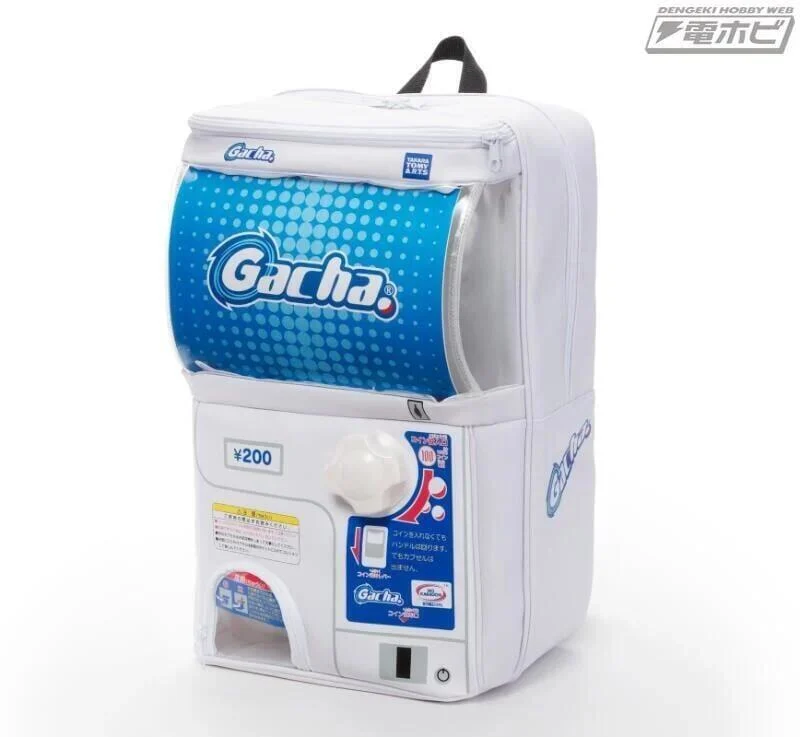 【台中金曜】店鋪現貨 TAKARA TOMY Showy Gacha 轉蛋機 背包 扭蛋機 後背包