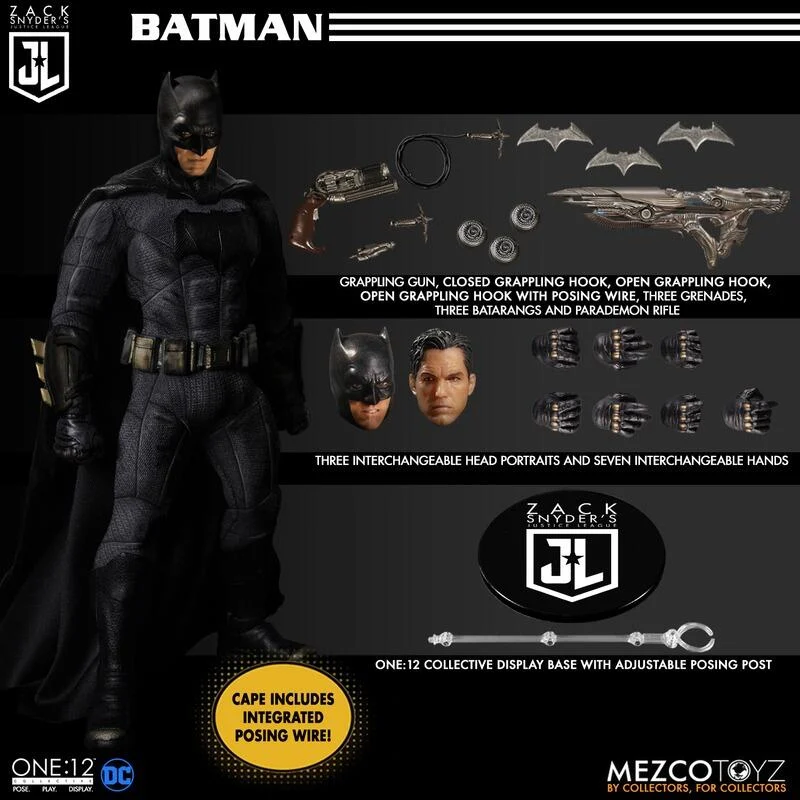 【台中金曜】店鋪現貨 不挑盒況 MEZCO TOY ONE:12 COLLECTIVE 義聯盟 DC 豪華3入組