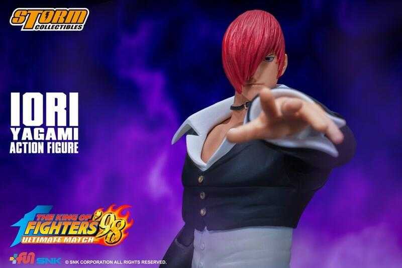 【台中金曜】店鋪現貨 不挑盒況 STORM TOYS 1/12 格鬥天王 拳皇 KOF98 八神庵 再版