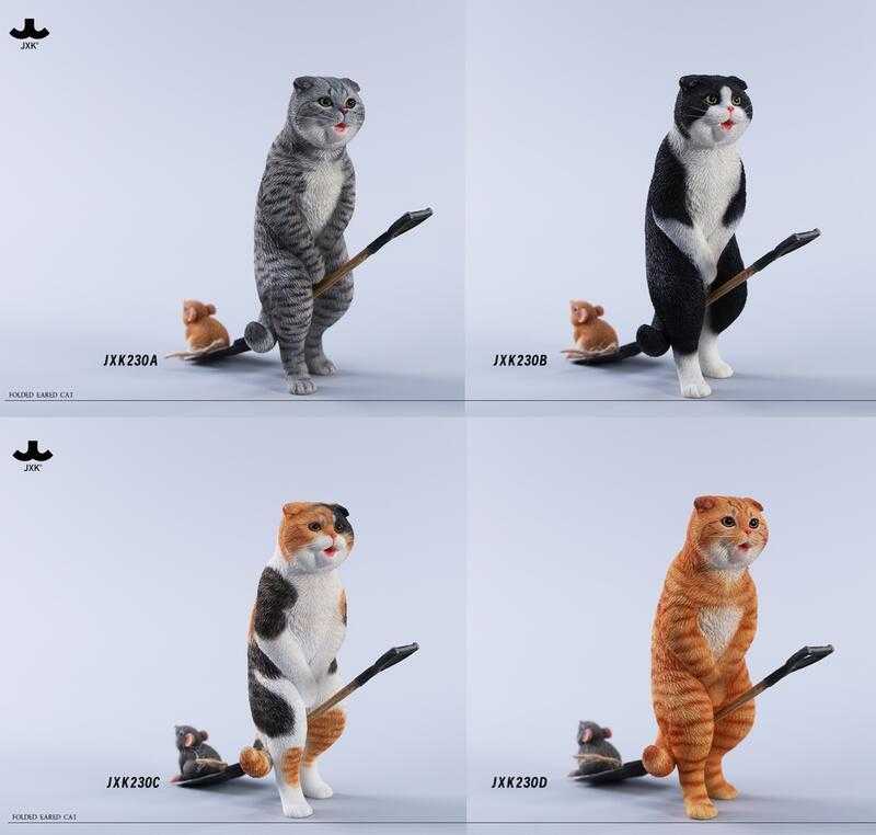 【台中金曜】Q3 JXK Studio 1/6 卡襠貓 貓 寵物 動物 模型 公仔 JXK230 免訂金 0604