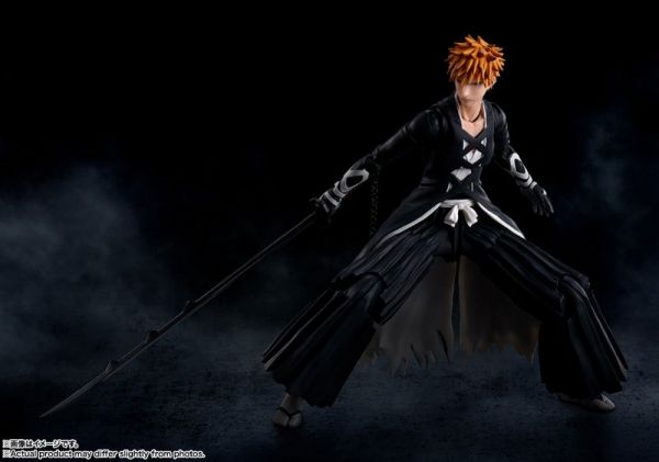 【台中金曜】店鋪現貨 不挑盒況 BANDAI SHF 死神 BLEACH 千年血戰篇 黑崎一護 卍解·天鎖斬月