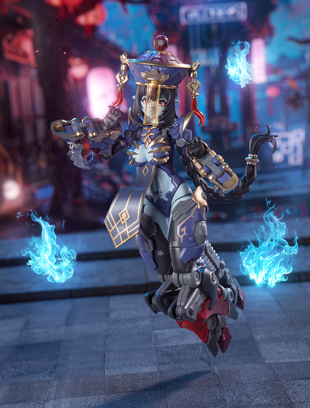 【台中金曜】25年第二季 和模線 梅德塔殘響 玖蓮 殭屍機娘 組裝模型 15CM【已截止】