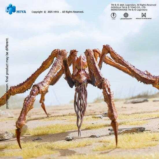 【台中金曜】25年第四季 Hiya 海雅 哥吉拉⼤戰⾦剛 青蟹 Scylla 7 吋可動 【已截止】