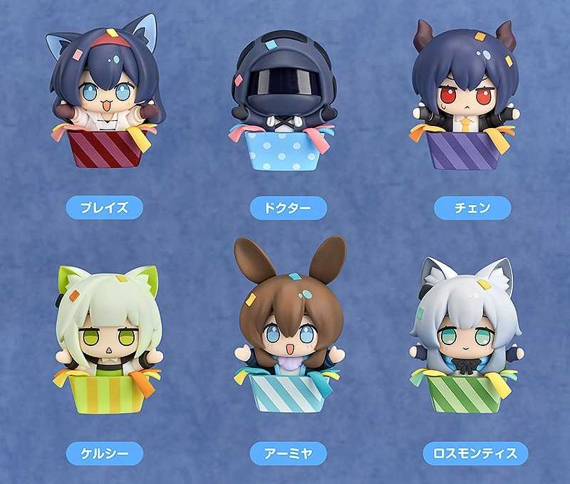 【台中金曜】店鋪現貨 不挑盒況 代理版 GSC 明日方舟 123 羅德島禮盒系列收藏人物 中盒6入 付特典