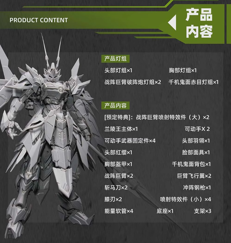 【台中金曜】25年Q4 帝武工業 1/72 蘭陵王 EMIN01-WLG 合金可動成品機甲 雙特典【已截止】