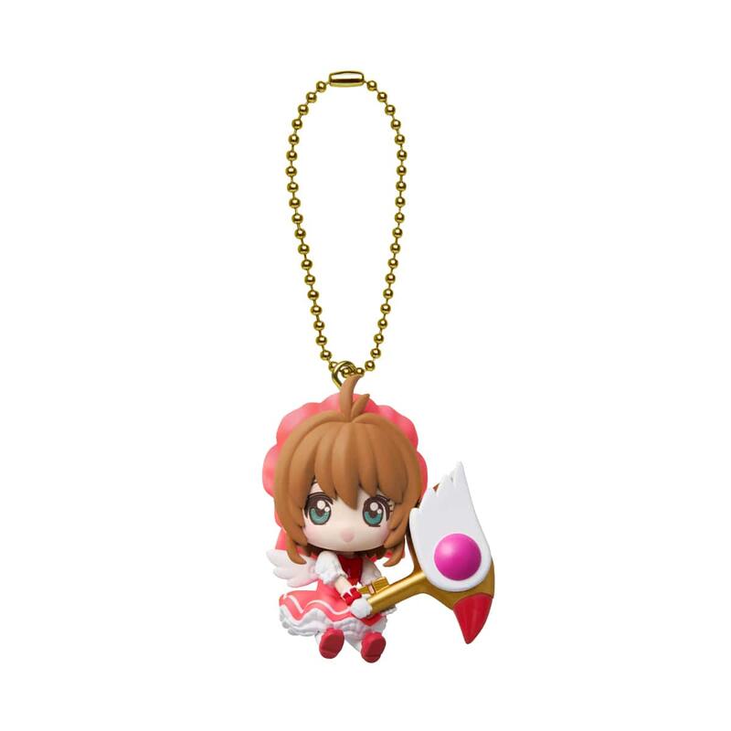 【台中金曜】店鋪現貨 BANDAI 代理 轉蛋 扭蛋 庫洛魔法使角色吊飾 小狼 小櫻 小可 全4種