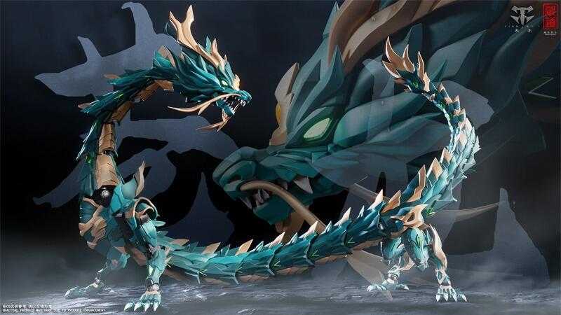 【台中金曜】25年第一季 藏道模型 神獸 蒼龍 機甲 龍 CD-DB-01 可動完成品 【已截止】