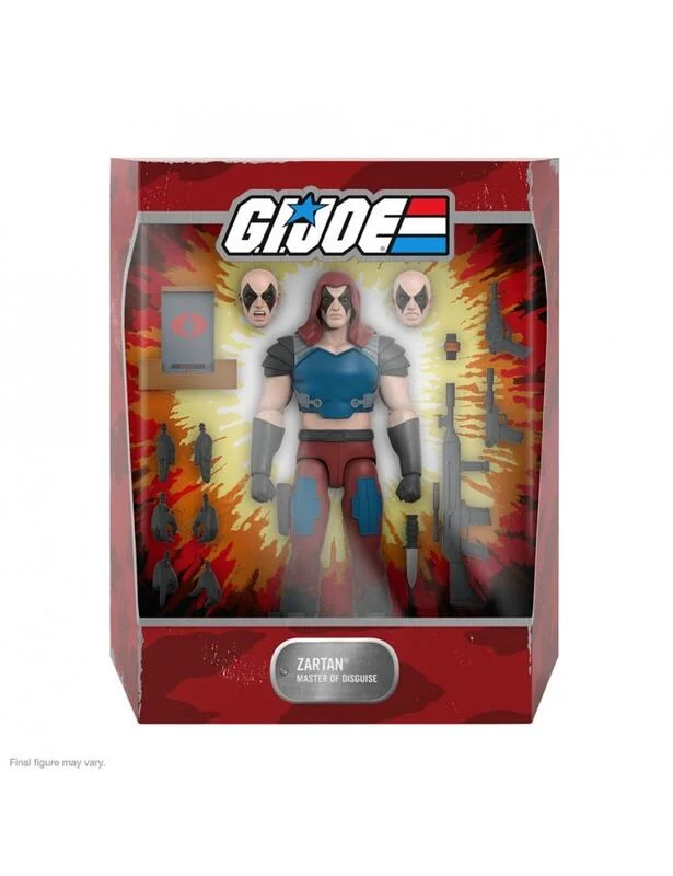 【台中金曜】店鋪現貨 不挑盒況 Super7 代理版 G.I. Joe 特種部隊 撒旦 第4波 Zartan 7吋