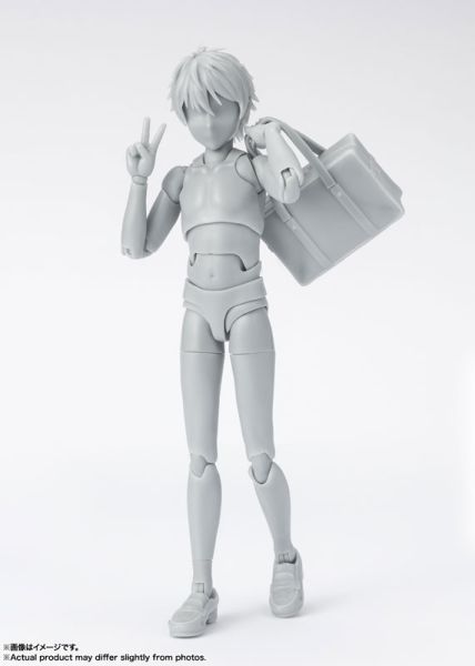 【台中金曜】店鋪現貨 不挑盒況萬代 SHF 素體君 學校生活 Edition DX SET Gray Color Ver