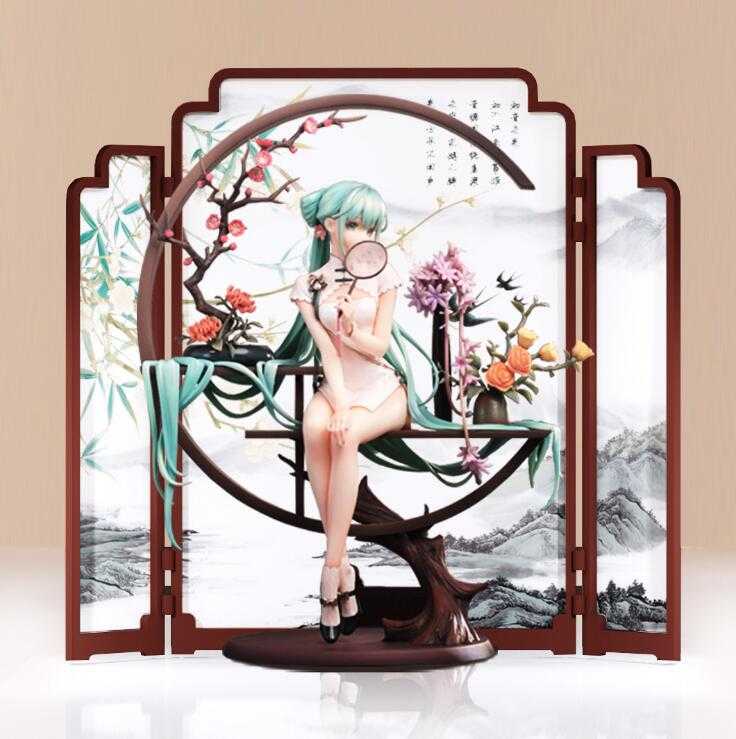 【台中金曜】現貨代購 Myethos 1/7 VOCALOID 初音未來 韶華 旗袍 屏風 專屬展示盒 下單請詢問庫存