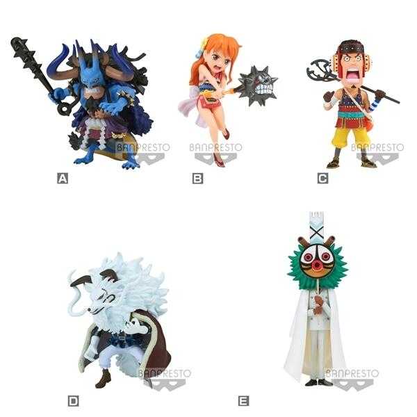 【台中金曜】店鋪現貨 不挑盒況 BANPRESTO 代理版 景品 航海王 WCF 和之國鬼島篇8(5+1隨機)