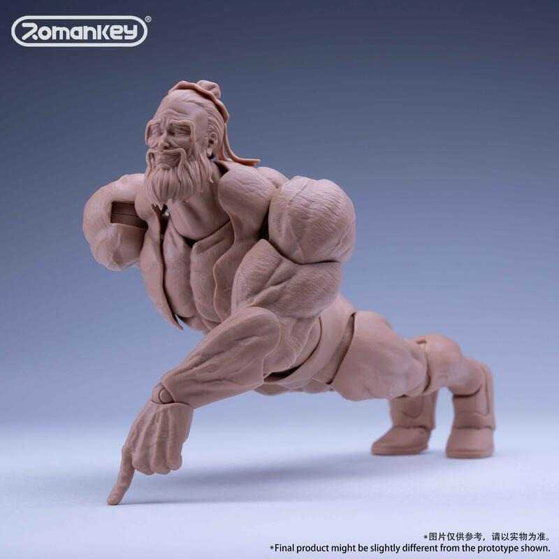 【台中金曜】25年第四季 Romankey超可動男素體 1/12 大塊頭 Big Guy UMS003【已截止】