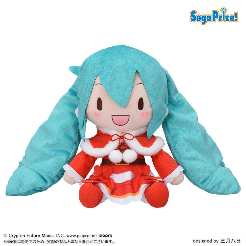 【台中金曜】24年11月 SEGA 景品 初音未來 MIKU 2024 聖誕節 玩偶 布偶 娃娃 L 【已截止】