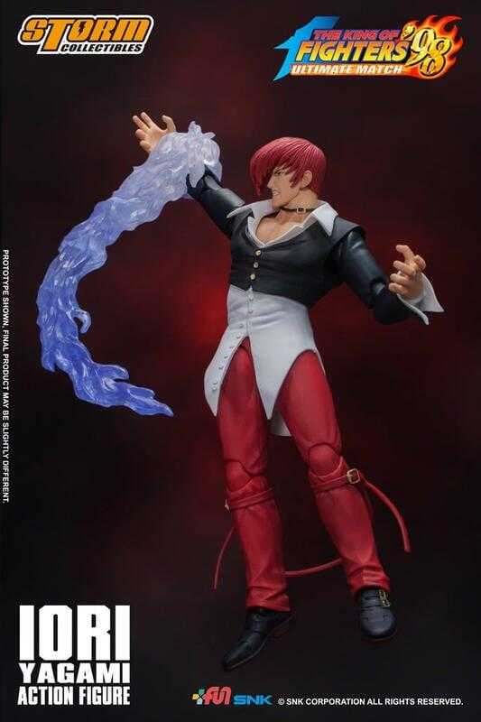 【台中金曜】店鋪現貨 不挑盒況 STORM TOYS 1/12 格鬥天王 拳皇 KOF98 八神庵 再版