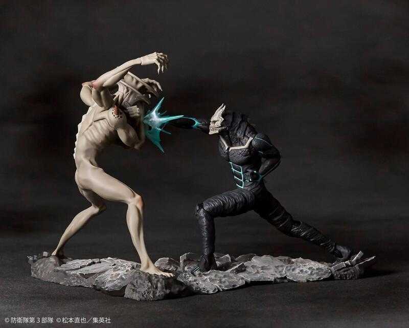 【台中金曜】店鋪現貨 不挑盒況 海洋堂 KD094 怪獸8號 怪獸8號 vs 怪獸9號 1:18 雕像