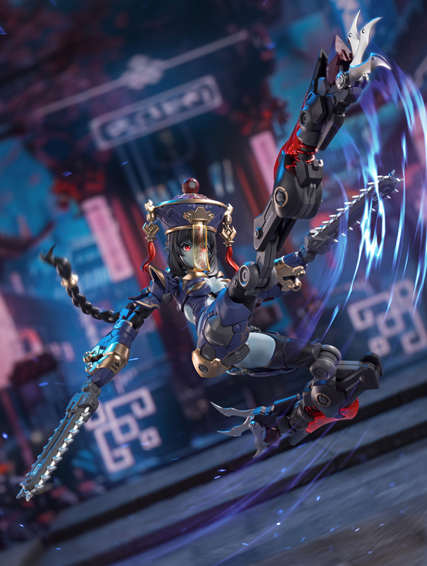 【台中金曜】25年第二季 和模線 梅德塔殘響 玖蓮 殭屍機娘 組裝模型 15CM【已截止】