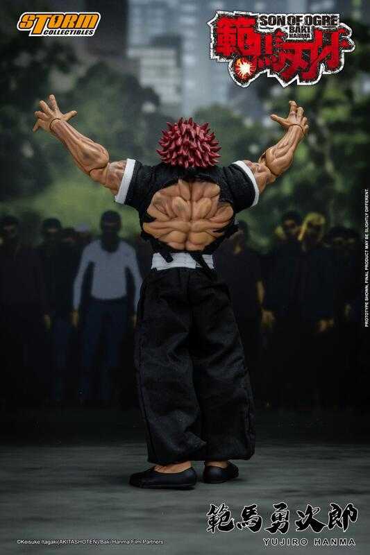 【台中金曜】店鋪特價 不挑盒況會場限定 STORM TOYS 刃牙 範馬勇次郎 戰損特別版 含圓桌 1/12