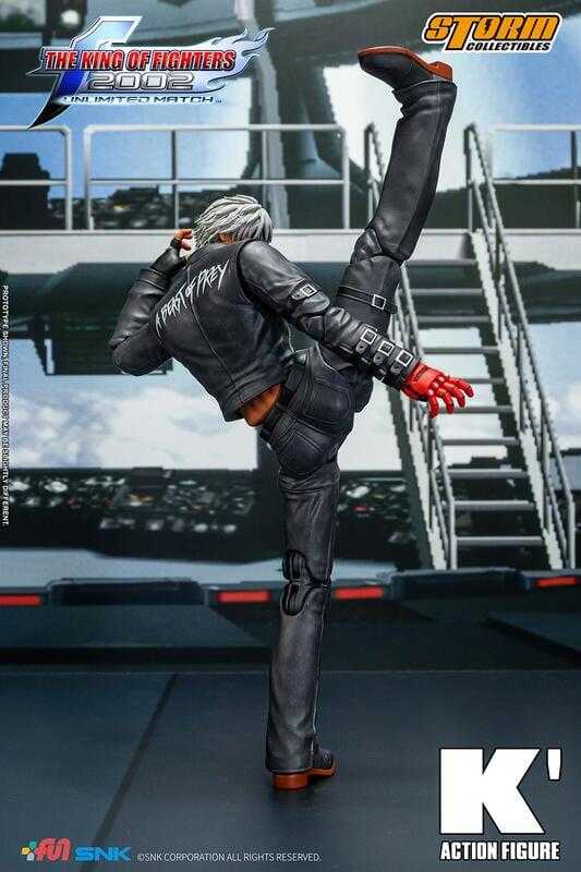 【台中金曜】店鋪現貨 不挑盒況 STORM TOYS 格鬥天王 拳皇 KOF 99 K\u0027 K Dash 凱