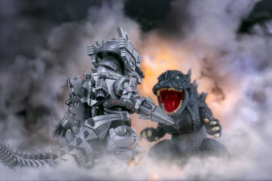 【台中金曜】店鋪現貨 不挑盒況 FUJIMI 富士美 Godzilla 6 哥吉拉 2003 組裝模型