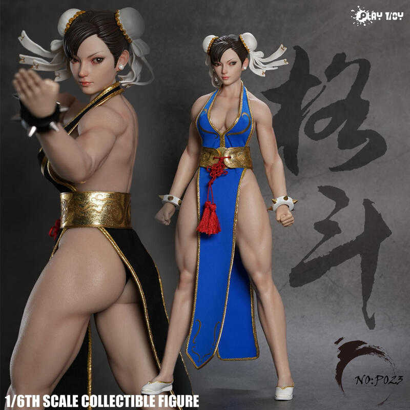 台中金曜】店鋪現貨不挑盒況PLAY TOY 1/6 格鬥女神2.0 春麗