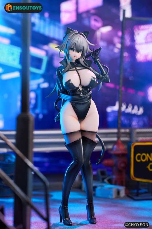 【台中金曜】 1月 ENSOUTOYS CHOYEON 貓女 happy醬 1/6 灰髮異色版 附特典 0821
