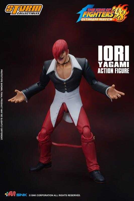 【台中金曜】店鋪現貨 不挑盒況 STORM TOYS 1/12 格鬥天王 拳皇 KOF98 八神庵 再版