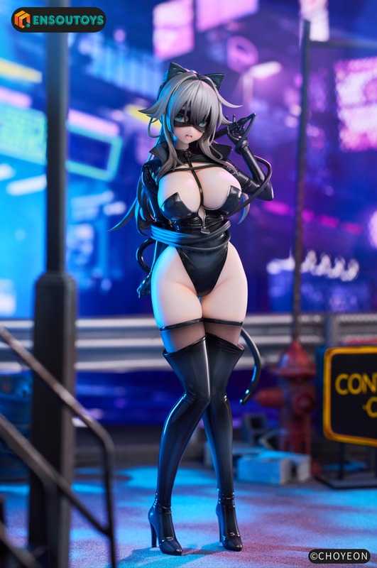 【台中金曜】 1月 ENSOUTOYS CHOYEON 貓女 happy醬 1/6 灰髮異色版 附特典 0821