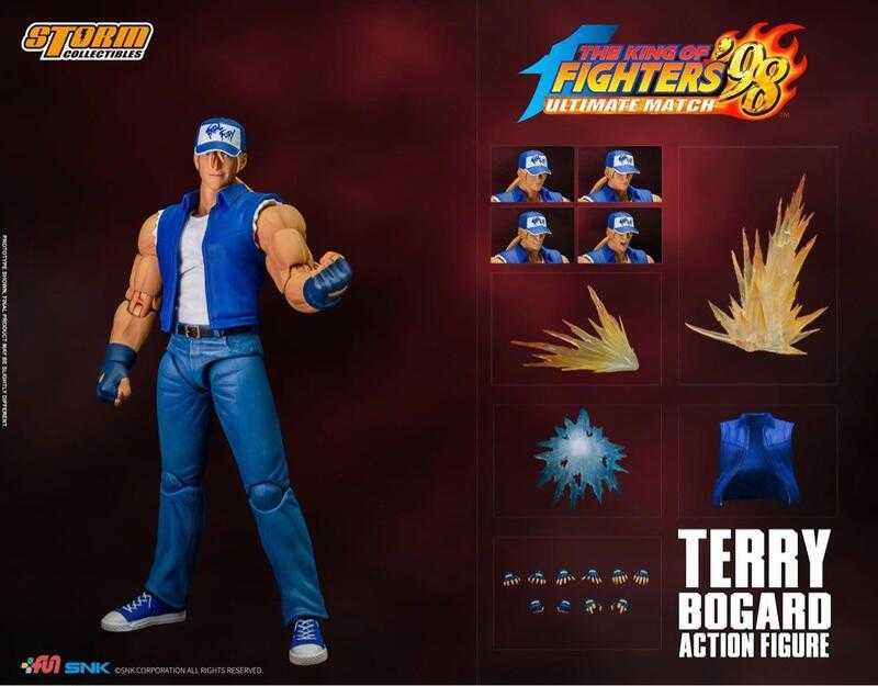 【台中金曜】店鋪現貨 不挑盒況 STORM TOYS 1/12 格鬥天王 拳皇 KOF98 限定異色版 泰瑞