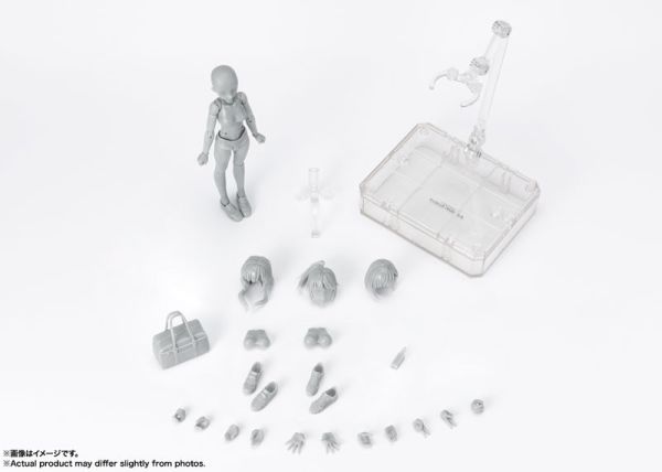 【台中金曜】店鋪現貨 不挑盒況 SHF 素體醬 學校生活 Edition DX SET Gray Color Ver.