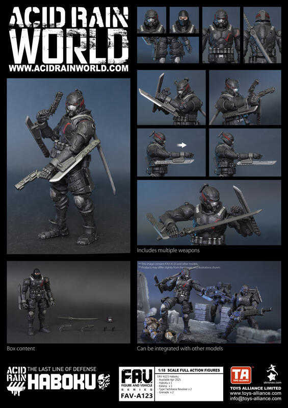 【台中金曜】店鋪現貨 不挑盒況 TOYS ALLIANCE 酸雨戰爭 Acid Rain FAV-A123 破墨