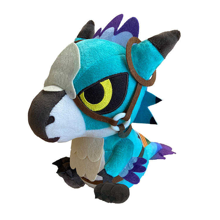 【臺中金曜】店鋪現貨 CAPCOM 代理版 魔物獵人荒野 鷺鷹龍 Chibi 絨毛玩偶