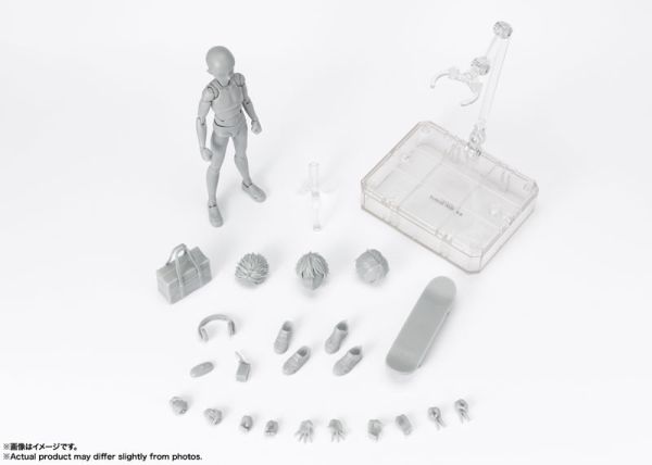 【台中金曜】店鋪現貨 不挑盒況萬代 SHF 素體君 學校生活 Edition DX SET Gray Color Ver