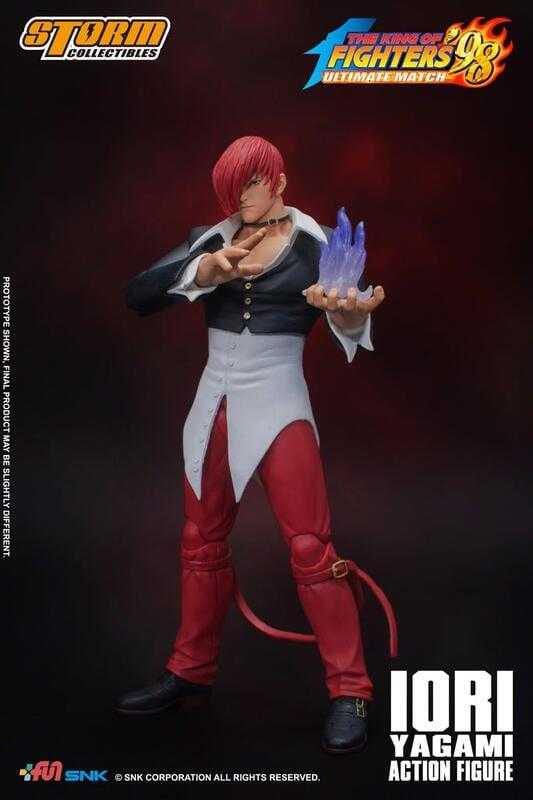 【台中金曜】店鋪現貨 不挑盒況 STORM TOYS 1/12 格鬥天王 拳皇 KOF98 八神庵 再版